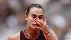 Sabalenka says she fell into ‘deep, dark hole’ mentally in Paris shock
