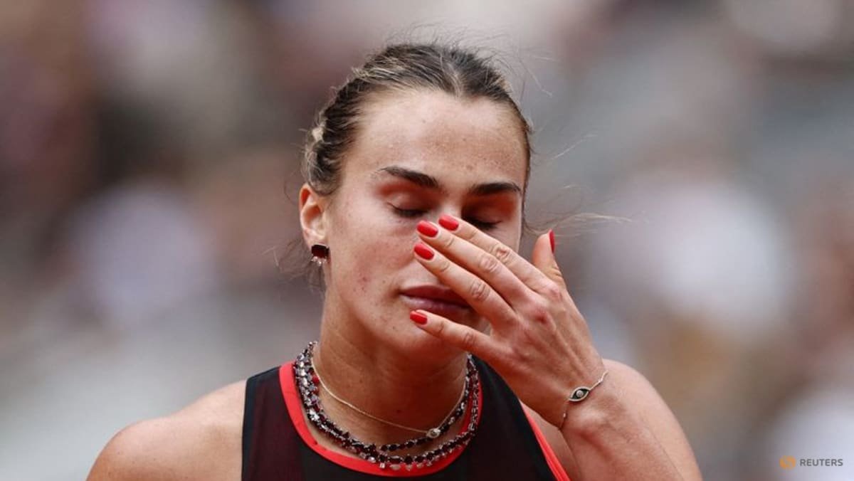 Sabalenka says she fell into ‘deep, dark hole’ mentally in Paris shock