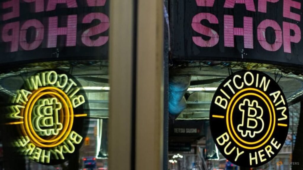 Bitcoin falls 4% to over three-month low