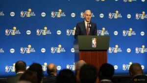 NBA-NBA Europe on schedule for 2027 launch, Silver says