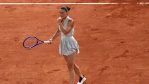 Crowd support the highlight of Ukrainian Kostyuk’s French Open