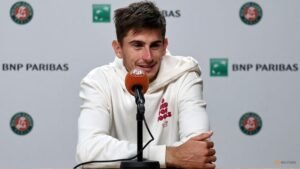 Cobolli through to French Open final after Arnaldi withdraws due to illness