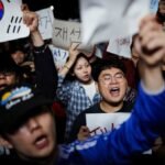 South Korean protesters keep calling for re-run of election after ballot shortage