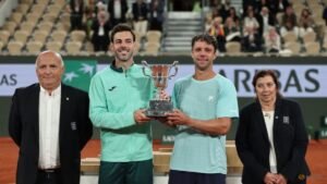 Granollers and Zeballos retain French Open men’s doubles title