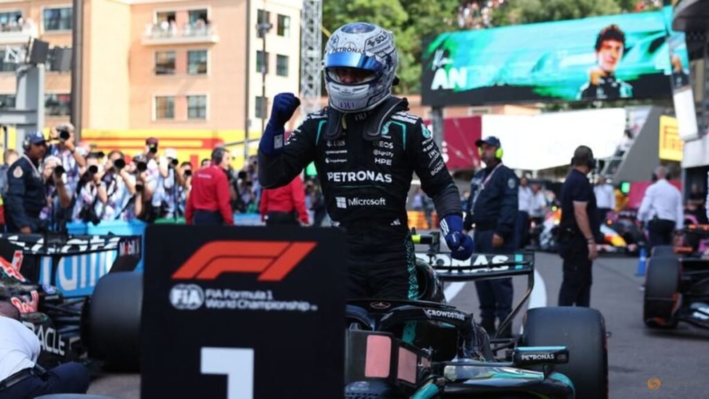 Antonelli snatches Monaco pole for Mercedes