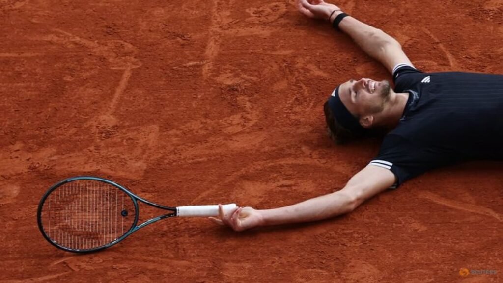 Zverev breaks down the wall to enter Grand Slam winners’ circle at French Open