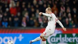 Denmark’s Eriksen collapses again during international match