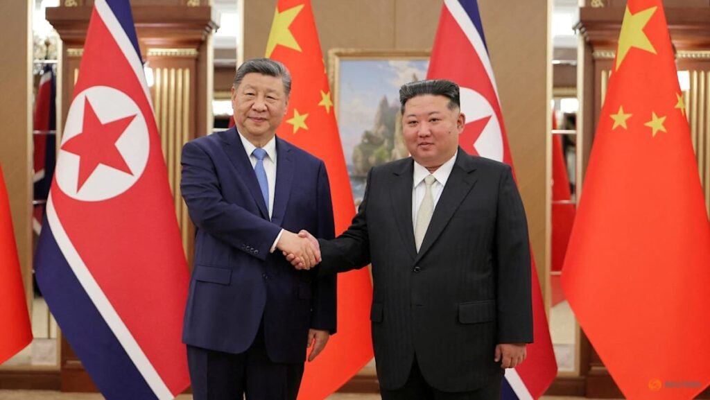 North Korean and Chinese leaders agree to boost ties at Pyongyang summit