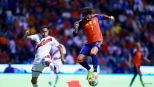 Spain beat Peru 3-1 in friendly as World Cup fever grips Puebla