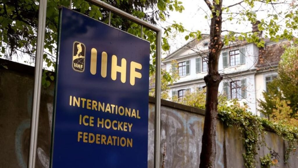 Ice hockey-Russia absent from men’s 2027 world championship groups