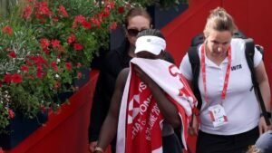 Canada’s Mboko to miss Wimbledon with knee injury