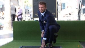 David Beckham honored with Walk of Fame star as LA hosts World Cup games