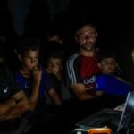 Gazans displaced by war watch World Cup from the ruins