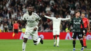 Real Madrid give Rudiger one-year extension to 2027