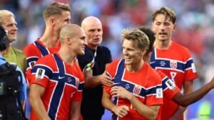 Solbakken to give Norway players a break after Haaland delivers in World Cup opener