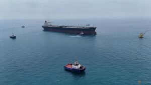 Oil prices fall to prewar levels on rising Middle East supply