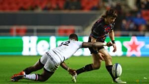 Rugby Union-Janse van Rensburg set for England debut in France