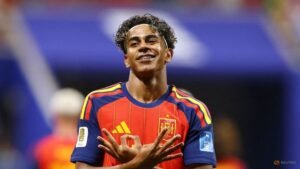Yamal-inspired Spain stride to one-sided victory over Saudi Arabia