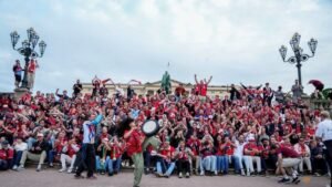 Norway celebrate their return to World Cup stage in style