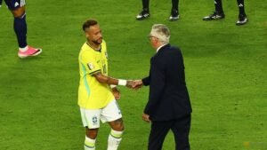 Ancelotti tells Brazil to stay calm after Neymar returns and Vinicius sparkles