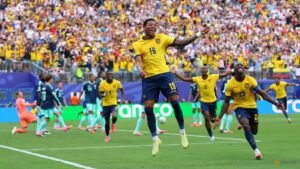 Ecuador fight back to shock Germany and reach World Cup knockout stage