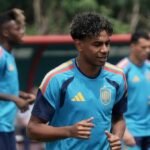 Lamine starts as Spain make three changes for Uruguay clash