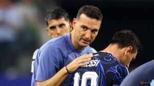 Scaloni running out of superlatives as Messi continues to break records