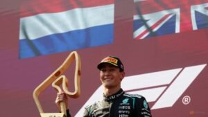 Thirsty Russell wins in Austria to trim Antonelli’s lead