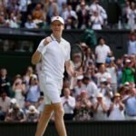 Sinner says he was lucky to escape unscathed after Wimbledon fall