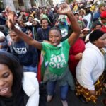 Thousands march to demand illegal migrants leave South Africa