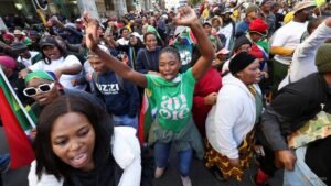 Thousands march to demand illegal migrants leave South Africa