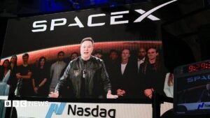 SpaceX IPO: Company debuts on stock exchange, setting Elon Musk on course to $1tn – follow live