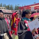 Watch: Dozens of Stanford grads walk out on Google CEO’s speech