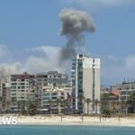 Israeli air strikes hit Lebanese city of Tyre despite Iranian warning to stop attacks
