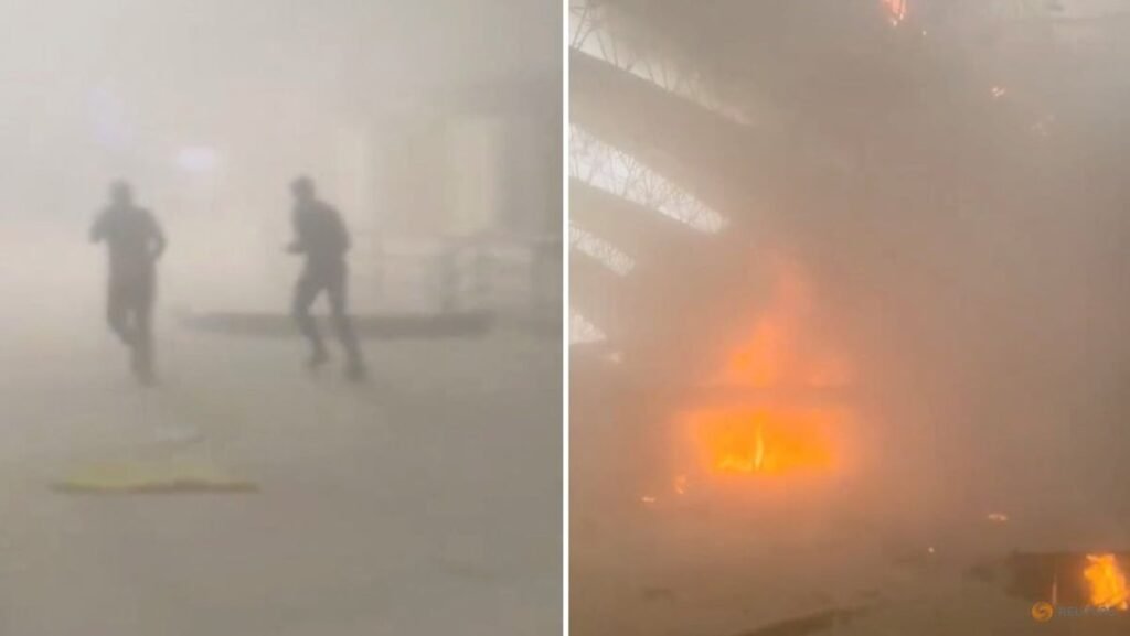 Deadly drone strike on Kuwait airport as Iran, US trade fire