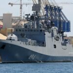 Russian ship fires warning shots at British yacht in Channel