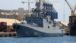 Russian ship fires warning shots at British yacht in Channel