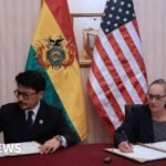 Bolivia signs $20m deal with US to fight drug trafficking, foreign ministry says