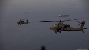 Middle East: Trump accuses Iran of shooting down helicopter