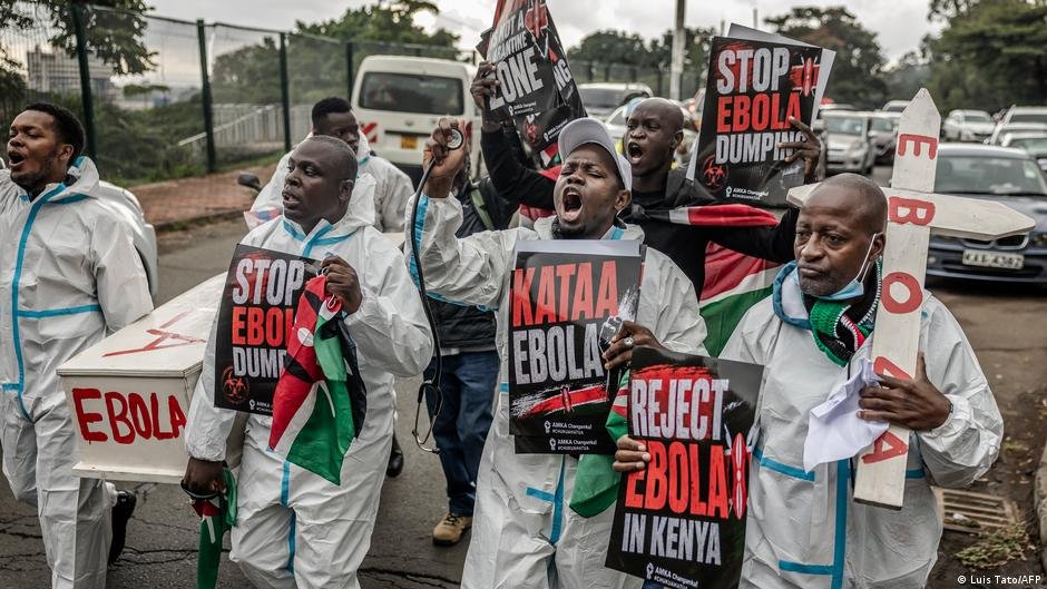 Protests in Kenya over Ebola quarantine center turn deadly