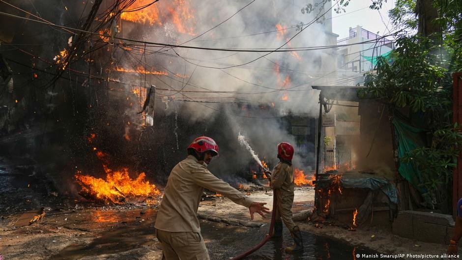 India news: Several killed in New Delhi fire