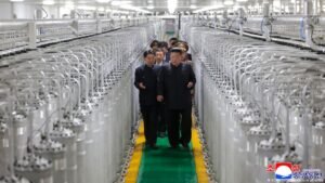 North Korea unveils nuclear weapons fuel production plant
