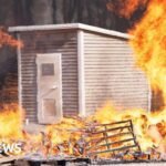 She watched a wildfire destroy her town, so she’s building fire-proof bunkers