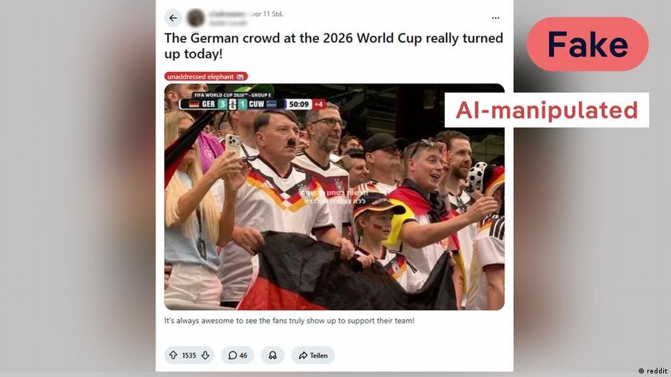 Fact check: Hitler look-alike at Germany’s World Cup match?