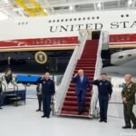 Trump unveils interim Air Force One, a gift from Qatar