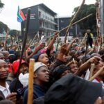 South Africa sees nationwide protests over migrants