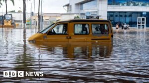 Ghana flooding: At least 13 people killed in Accra after torrential rains