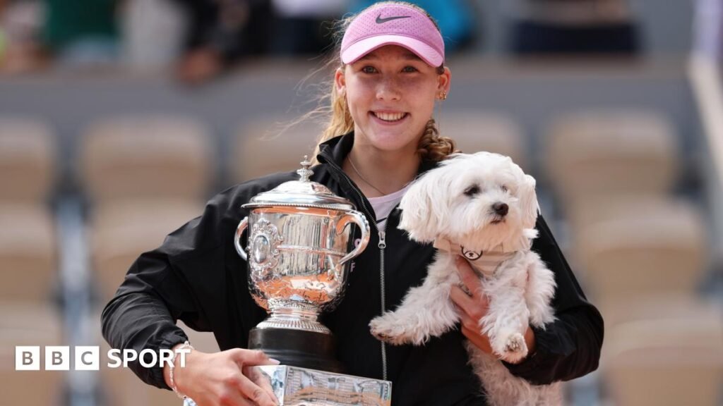 French Open 2026: Mirra Andreeva beats Maja Chwalinska for first Grand Slam title