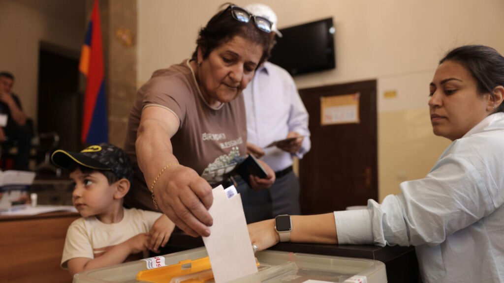 Armenian election largely seen as ‘national referendum on country’s direction’