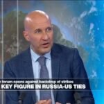 A ‘rogues’ gallery’ of notorious figures at Russia’s biggest economic conference